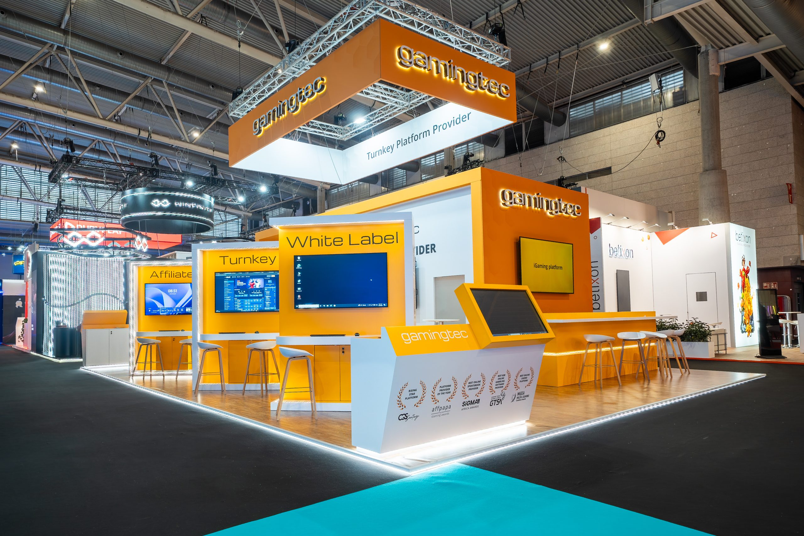Gamingtec Exhibition Stand | 112sqm