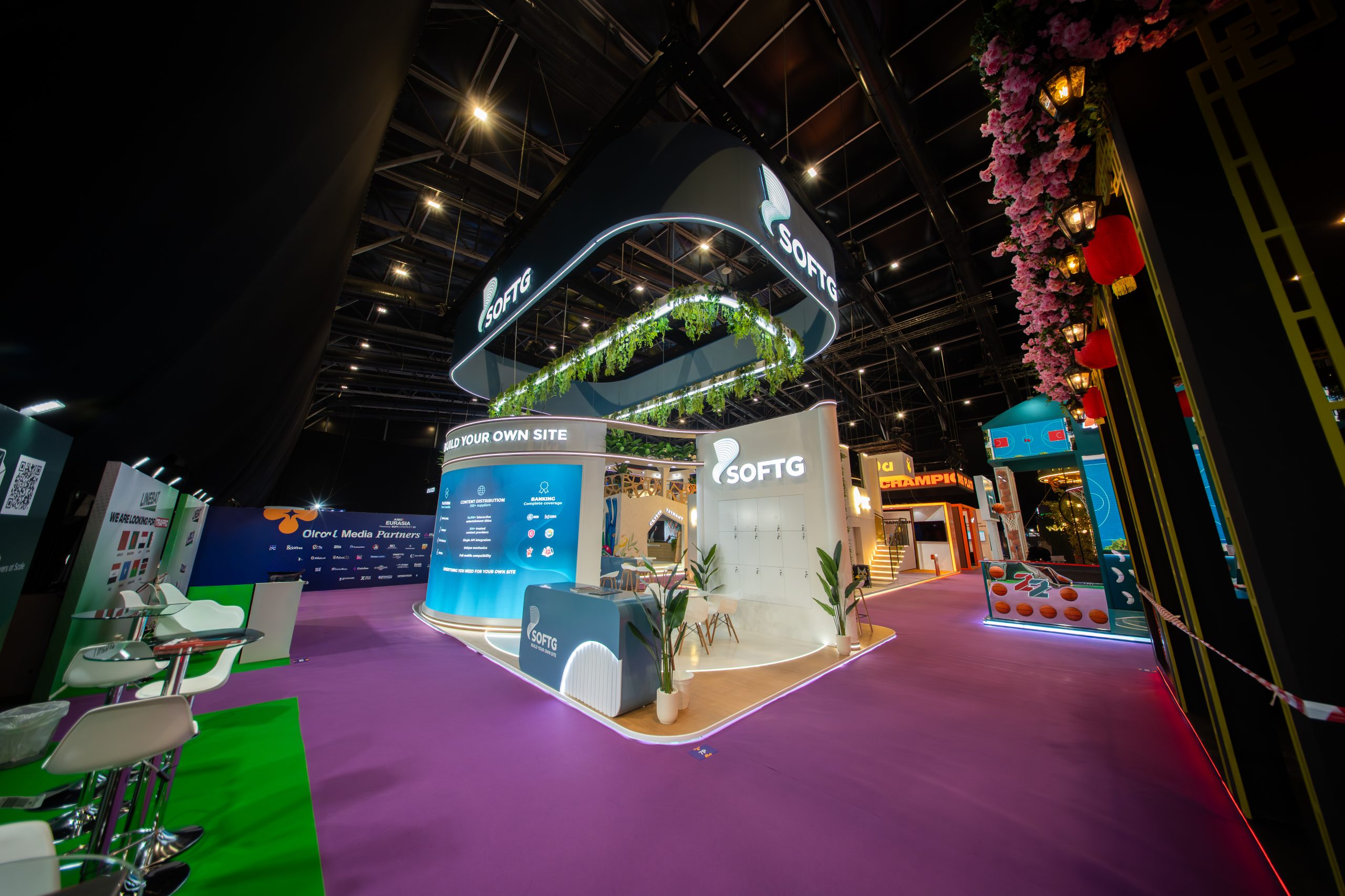 SoftG Exhibition Stand | 60sqm