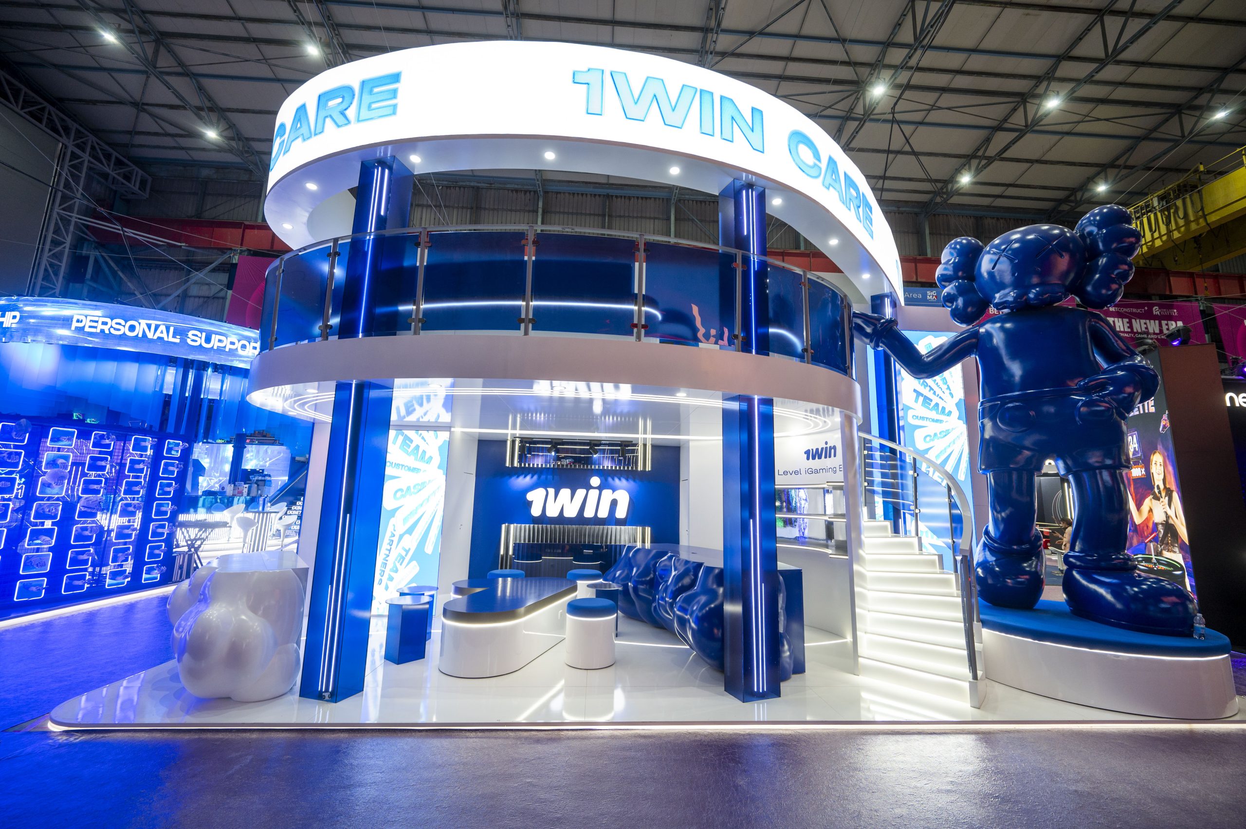 1Win Exhibition Stand | 50sqm