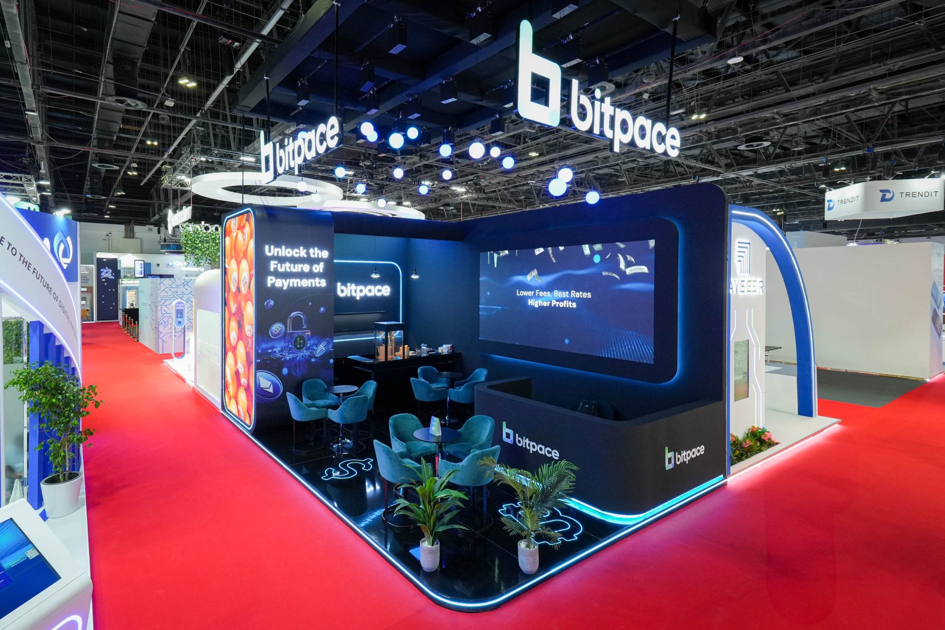 BitPace Exhibition Stand | 40sqm