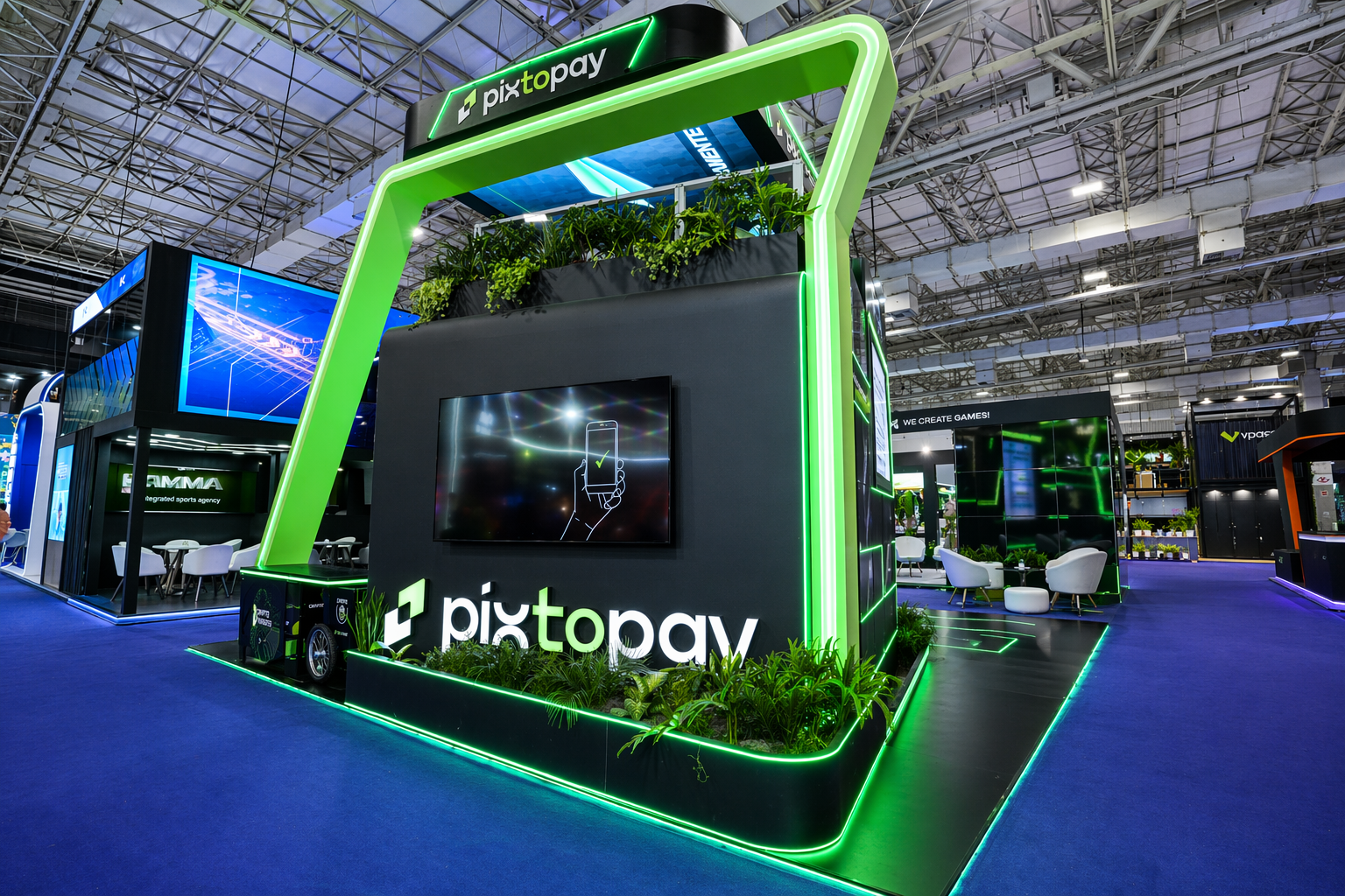 PixtoPay Exhibition Stand | 87sqm