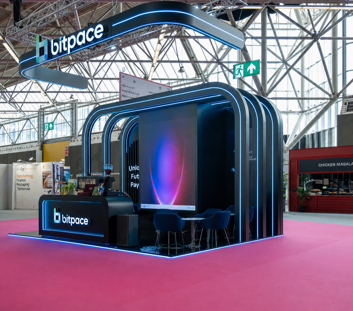 BitPace Exhibition Stand | 30sqm