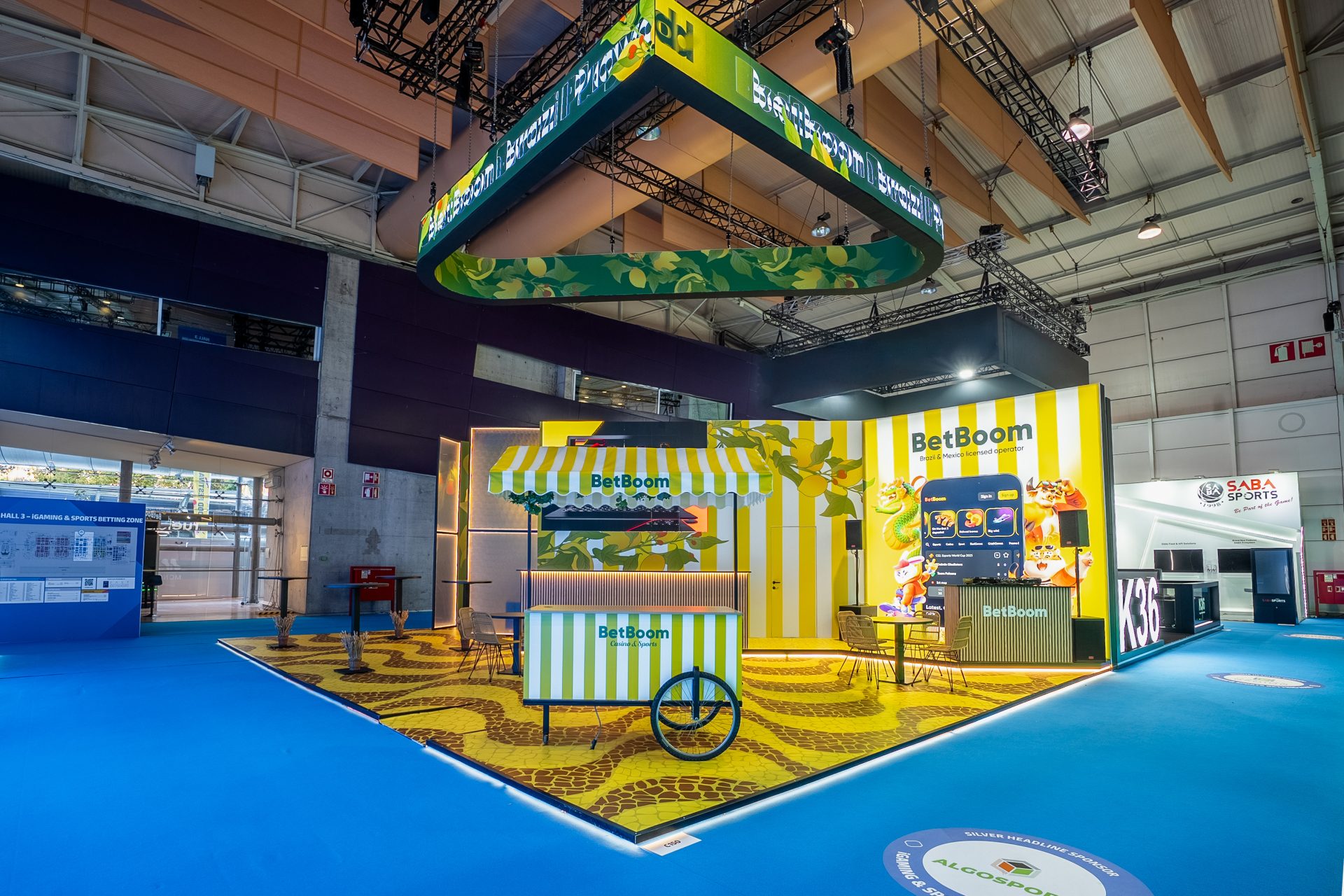 BetBoom Exhibition Stand | 99sqm
