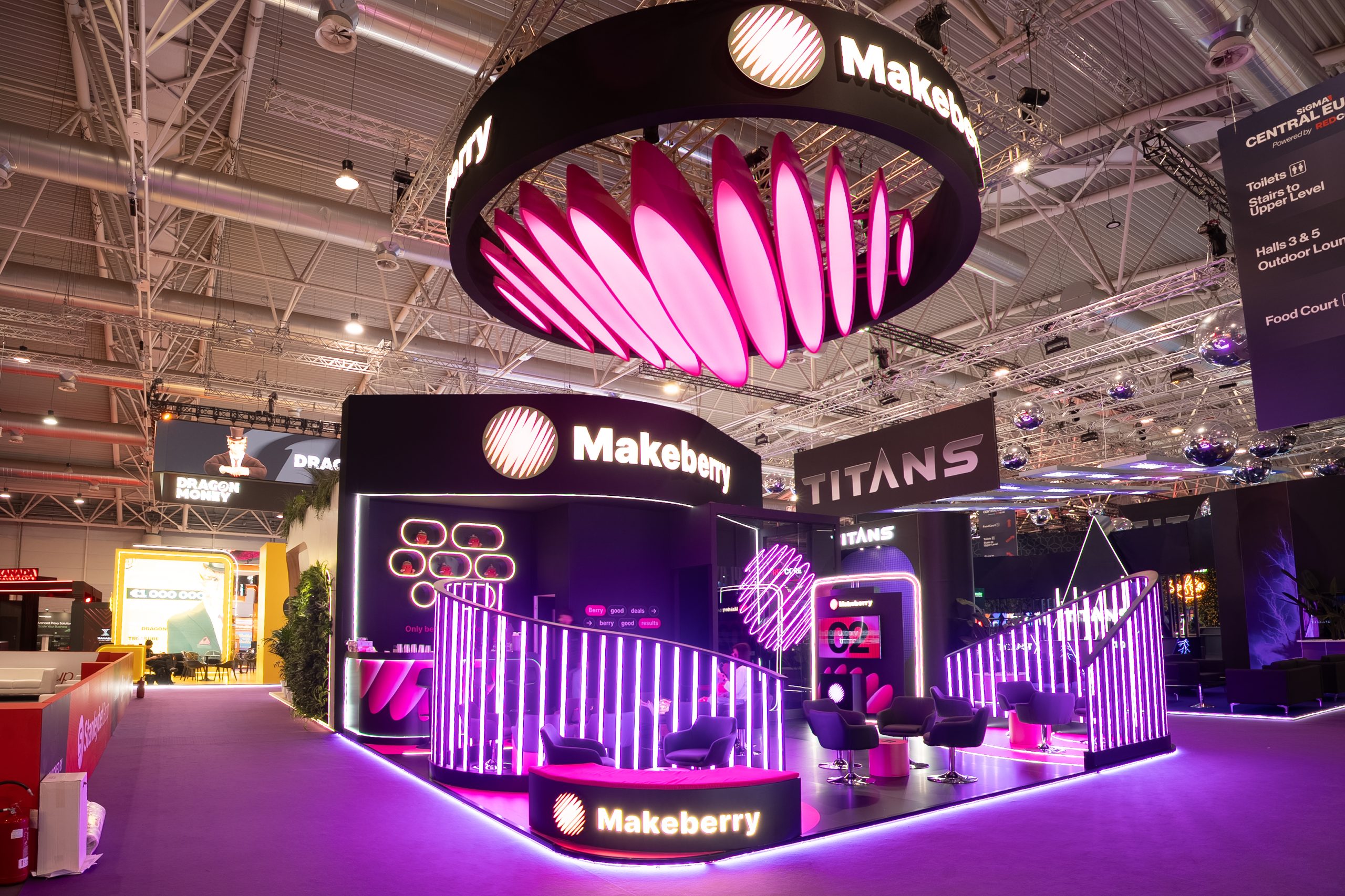 Makeberry Exhibition Stand | 65sqm