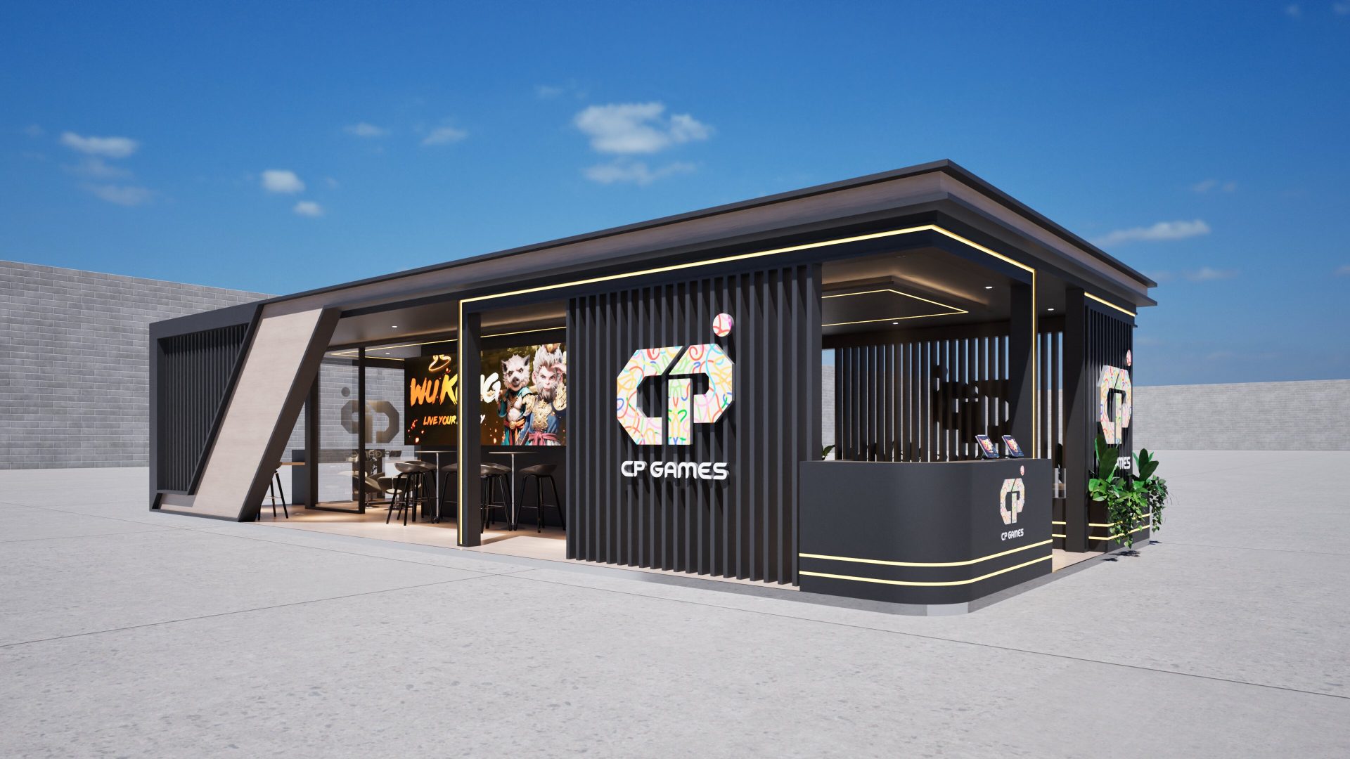 CP Games Exhibition Stand | 105sqm