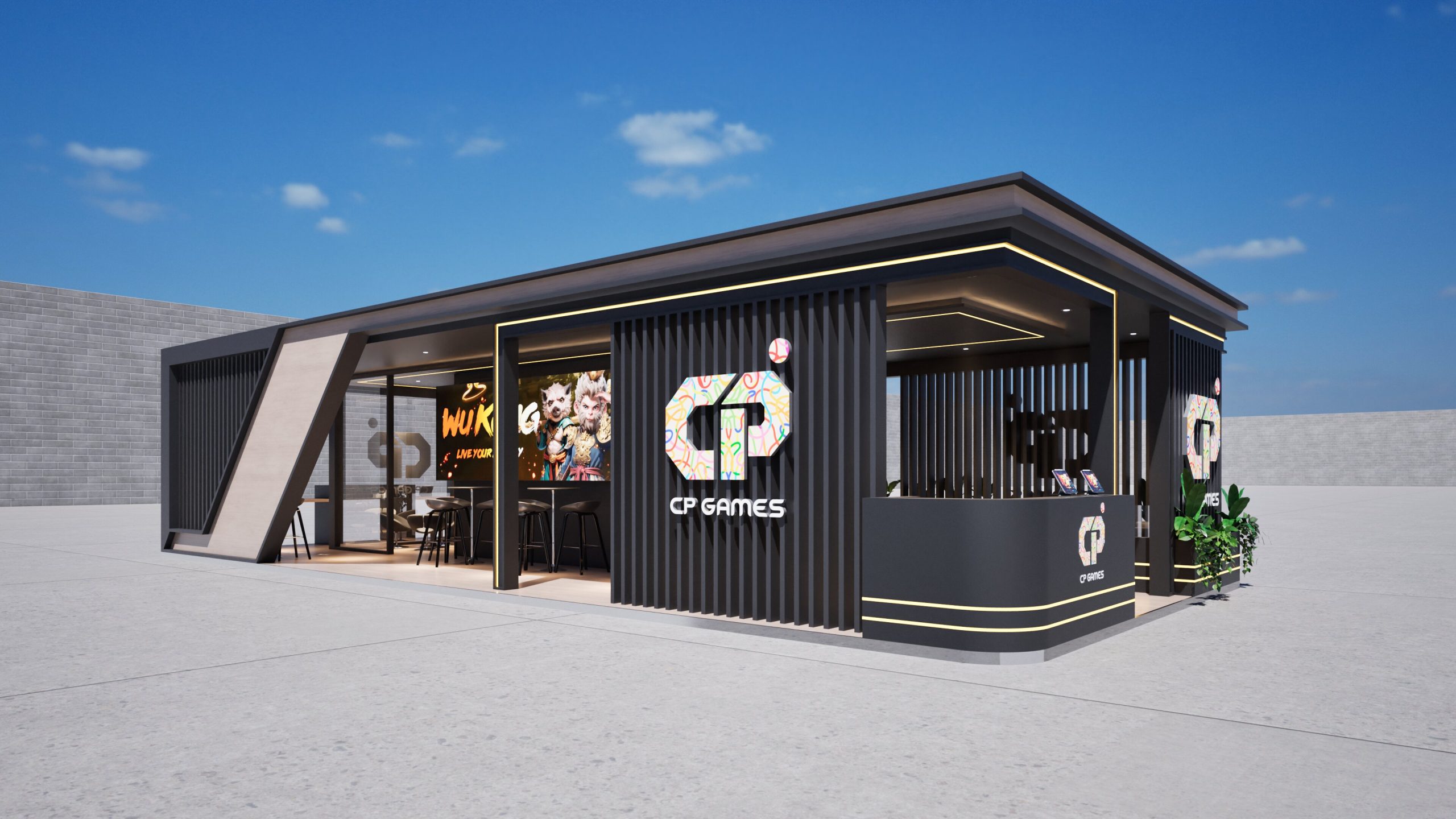CP Games Exhibition Stand | 105sqm